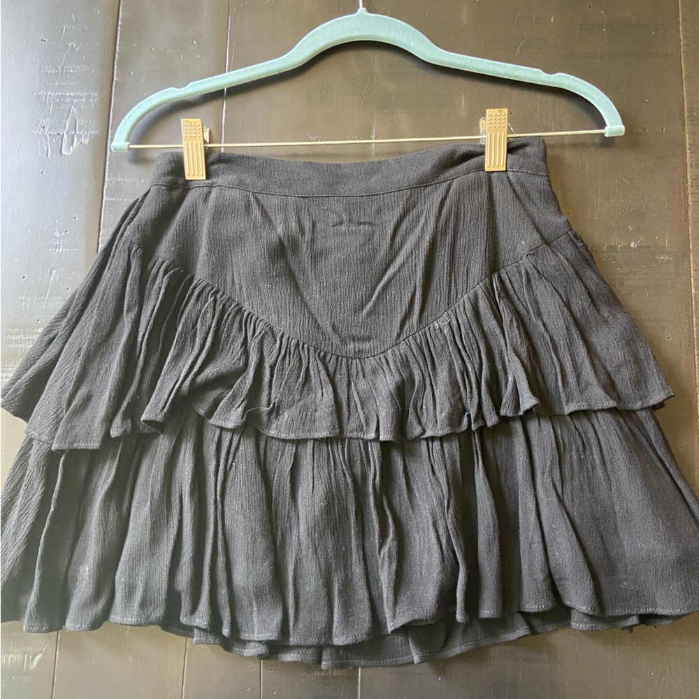 Revolve Superdown Becky Ruffle Tier Skirt
